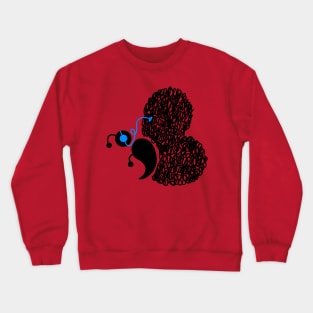 Noise Semicolon Butterfly Crewneck Sweatshirt